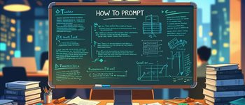 Técnicas del Prompt mostradas en una pantalla de PC